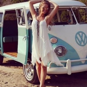 Free People Intimately Snow Slip Dress